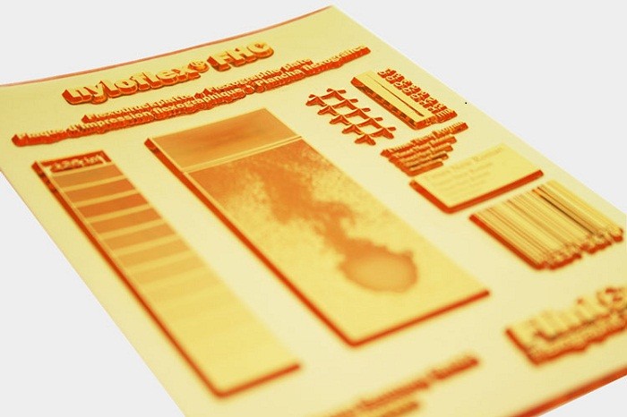 in băng keo bằng bản in flexo